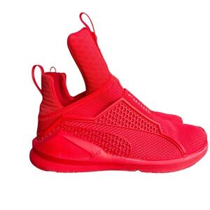 PUMA x Fenty Fierce by Rihanna Red High Tongue Exclusive Sneaker Women’s Size 6